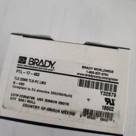 Brady NEW BRADY PTL-17-483 B Portable Thermal Labels 500 TLS2200 TLS PC LINK NIB R6010