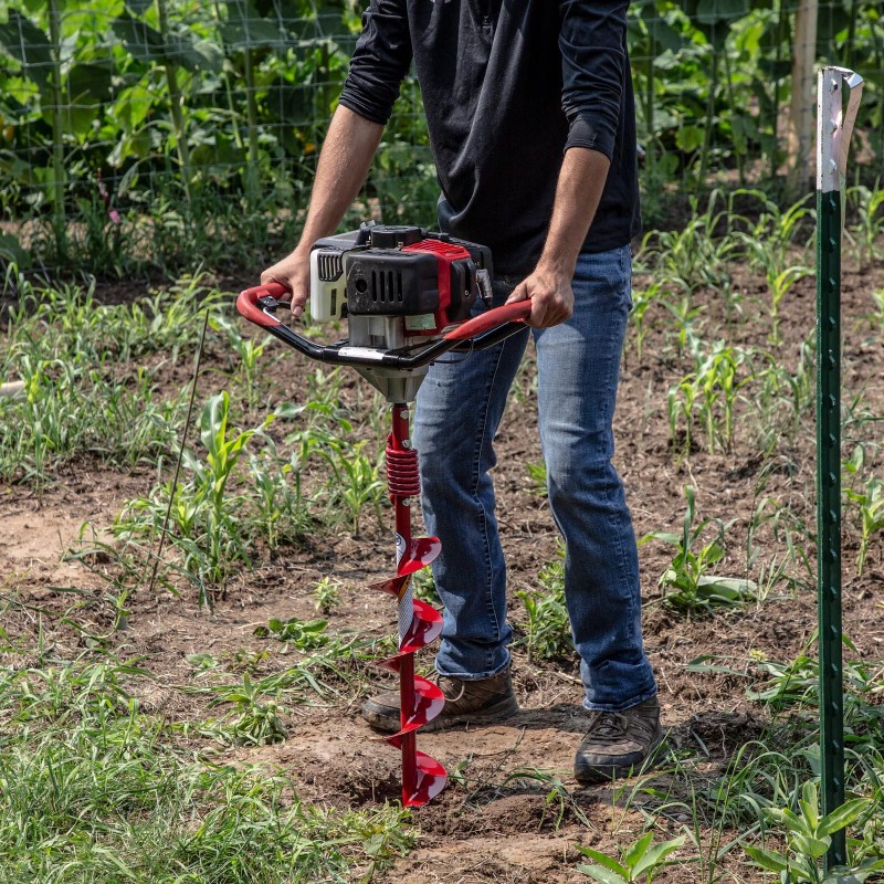 Earthquake 4-Inch Earth Auger Bit, Fishtail Point, Flex-Coil Technology, EA4F