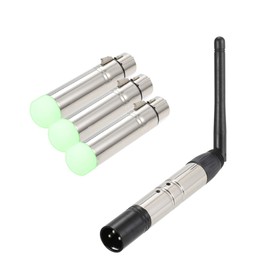 Solinder DMX512 4 UNIDS Kit de Receptor de Transmisor Portátil 2.4G ISM Inalámbrico para Fiesta DJ Show Club Disco KTV Etapa Iluminación de Iluminación