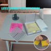 Sticky Note Stencil, Sticky Note Holder with Stencil 3x3 Sticky