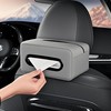 HOLDCY Car Tissue Holder - Universal Soft PU Leather Box