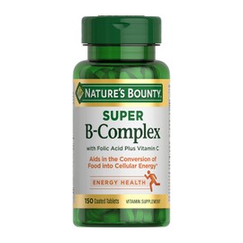 Nature's Bounty Super B-Complex Max Energy & Immune Support (150ct)