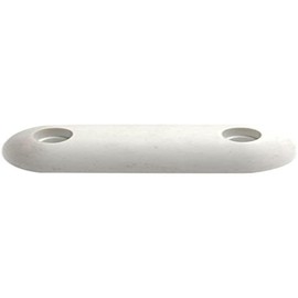 Merriway BH04468 Seat Buffer White L 60mm W 22mm H 12mm -4 Pcs