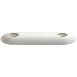Merriway BH04468 Seat Buffer White L 60mm W 22mm H 12mm -4 Pcs