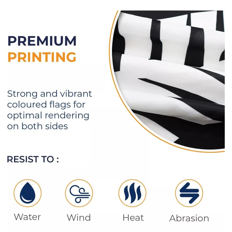 Bandera Nueva Zelanda Helecho 150cm X 90cm Exterior Interior