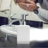 Ceramic Soap Dispensers, 320ML Square Classical Soap & Lotion Pump