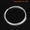 sourcing map PTFE Tube 1.5mm Inner Dmr x 1.9mm Outer