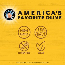 Pearls Specialties, Sliced, Kalamata Greek Olives, 6.7 oz, 6-Jars