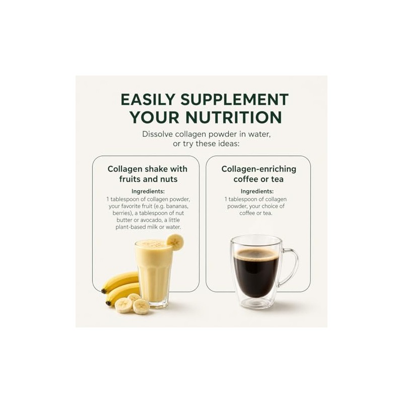 Marine Collagen Powder 10,000mg – Type I & III Fish