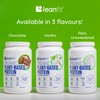 LEANFIT ORGANIC PLANT-BASED PROTEIN, Plain, Unsweetened - Vegan, Soy Free,