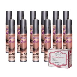 Prosa 12 Piezas Rimel Mascara Pestañas 4 En 1, 1 Jabón 50gr La Artesanal (Microfibras)