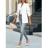 Cicy Bell Womens Business Casual Blazer Long Sleeve Open Front