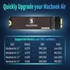 SHARKSPEED 256GB SSD Upgrade for MacBook Air 2010-2011 A1369(EMC 2392/2469)