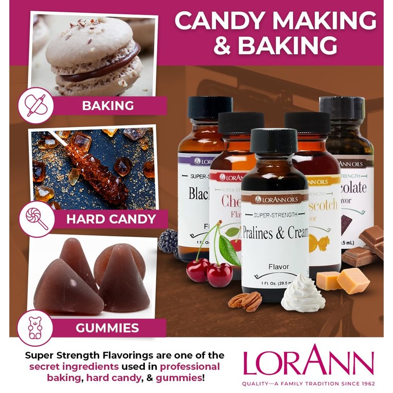 LorAnn Oils Super Strength Flavoring - Used For Candy Making,