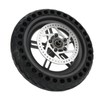 Scooter Rear Wheel Assembly 8.5in Solid Tire Wheel Hub 110mm