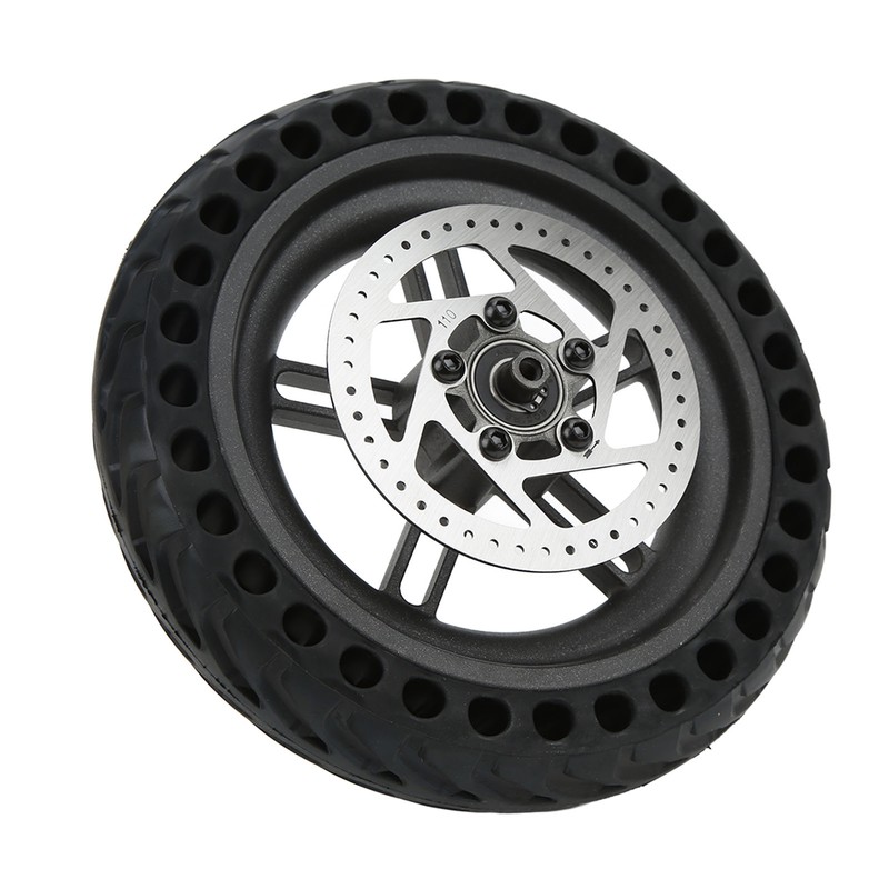 Scooter Rear Wheel Assembly 8.5in Solid Tire Wheel Hub 110mm