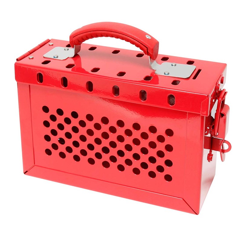 WISAMIC Group Lockout Tagout Lock Box: with 13 Slots Portable