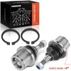 A-Premium 2 x Front Lower Ball Joint, Compatible with Hyundai