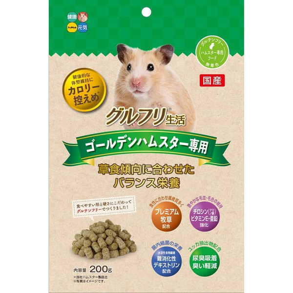 Hypet Gurfuri Seikatsu Golden Hamster Dedicated 200g