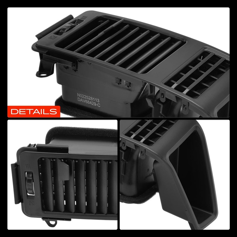 A-Premium Dash A/C Air Vent Panel Assembly Compatible with Nissan