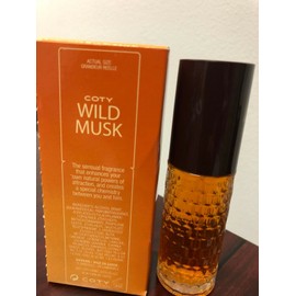 COTY WILD MUSK by COTY 1.5 FL oz / 44 ML Cologne Spray ,Bottle With Diamond Cut Shape