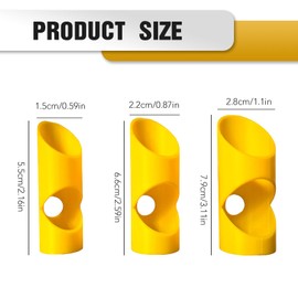 YANINEE 3 Pieces Mitre Box Pipe Insulation Foam for 15mm 22mm 28mm