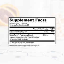 Pure TheraPro Rx Acute Injury | Tendon & Ligament Support | Convenient Once a Day Clinical Dose | Supports Tendon Health, Movement & Physical Function | Pharm-Grade (90 Capsules)