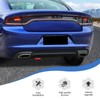 JeCar Smoked Tail Light Covers Rear Brake Light Guards Exterior