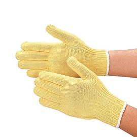 Otafuku Gloves, Cut Resistant Gloves, Aramid Gloves, 7 Gauge Cut Level 4, #805 L