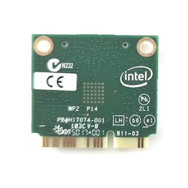 Intel 7260.HMW Adaptador de Red inalámbrico de Doble Banda AC 7260 PCI Express Media Mini Tarjeta 802.11 b/a/g/n/AC