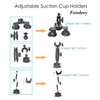 Fotoleey 360 Camera Suction Car Mount Kit for Insta360 X5/X4/X3,