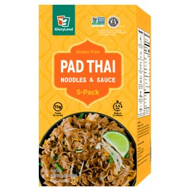 Gloryland Pad Thai Noodles and Sauce Meal Kit (28oz) - Pack of 5