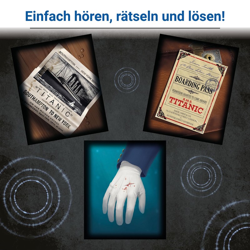 Ravensburger 24698 - Echoes The Titanic Affair - Audio Mystery