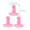 SAFIGLE 10Pcs Nail Art Finger Holder Rests for Home Salon