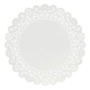Hygloss Products Round Paper Doilies - Decorative, White Lace Doilies