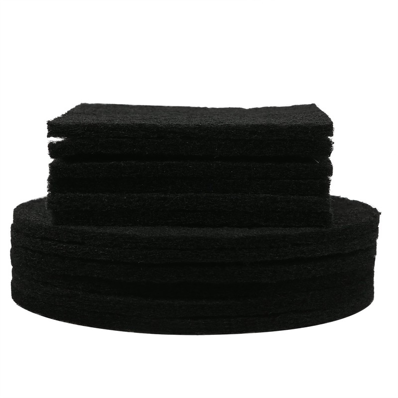 Resinta Compost Bin Filters - 12 Pack Refill Set, Round