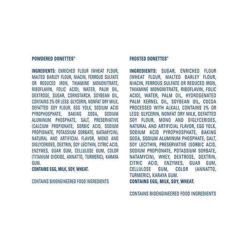 Hostess Donettes Variety Pack Donuts, Snack Size, 1.5 oz., 32