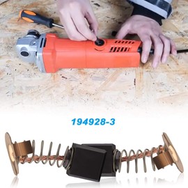 Micro Traders 2 Pair Of CB-442 Carbon Brushes 194928-3 11x10x6mm Compatible With BHR261 BHR262 DHR264 BUH650 Power Tools Replacement Parts