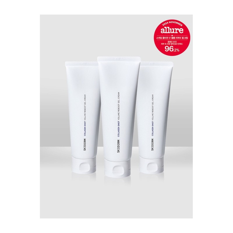 Collagen Shot Reboot Gel Cream 120ml 3pcs / 콜라겐 샷