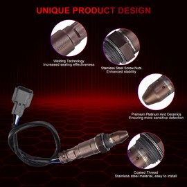 FIREMOTOO Pack of 2 O2 Oxygen Sensor Upstream 234-9149 and Downstream 234-4906 Compatible with Nissan Rogue SL S SV Sport Utility 2.5L L4 2014 2015 2016 2017 2018 2019 226934BA0A 226A09BF0B 250-241105