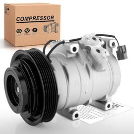 Dacall Air Conditioner AC Compressor with Clutch Fit for Acura MDX 3.5L (2003-2006), for Acura TL 3.2L (2004-2008), for Honda Accord 3.0L (2003-2007). Replace 38110RDJA01, CO 10736C