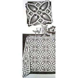 LAURA WHEELER 872 Vintage Laura Wheeler PINEAPPLE Pattern To Crochet (Reproduction)