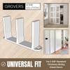 3-Pack Sliding Closet Door Floor Guide Bracket | Universal Fit