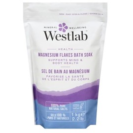 Westlab Westlab Magnesium Flakes 1kg - Supports mind & body health - 100% pure natural salts