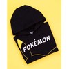 Pokémon con Cappuccio Boys Bambini Gioco Gifts Pikachu Black Jumper