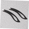Baluue 2pcs Stainless Steel Eyebrow Tweezers for Men and Women