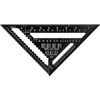 Dapetz ® 12 Inch Aluminum Alloy Triangle Ruler Square Protractor