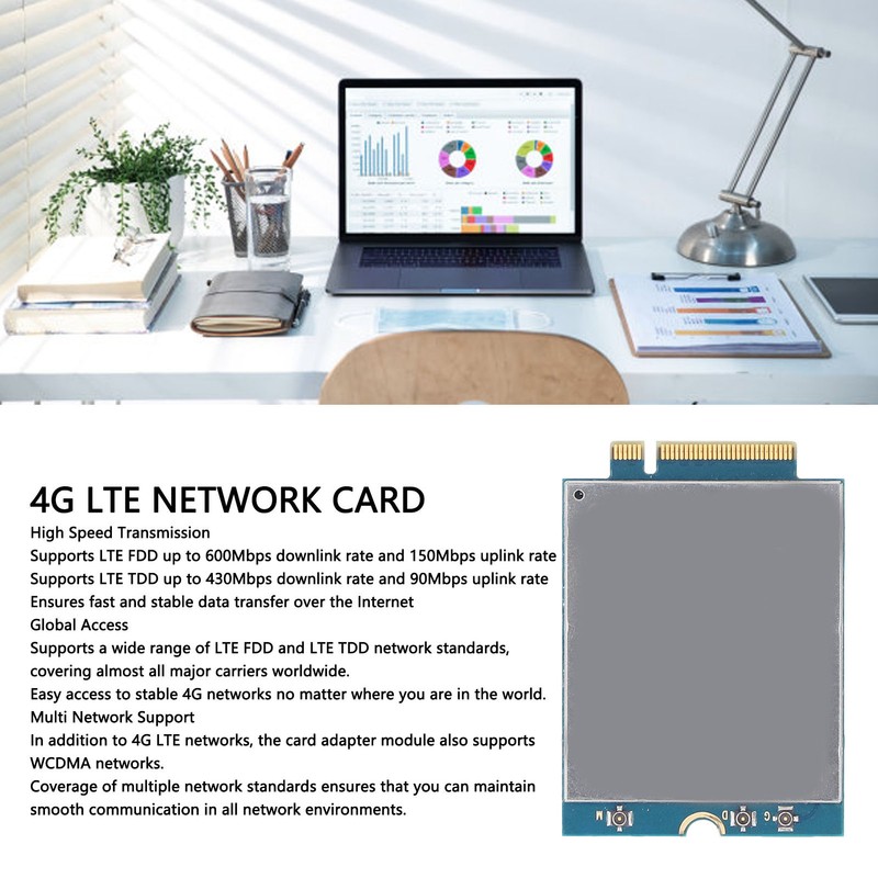 Cat12 4G LTE M.2 Network Card Module for Global High