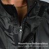 Outdoro Rain poncho with sleeves - with navigation window in