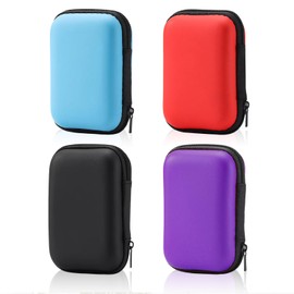 Mrltau Pack of 4 Playing Cards Box, Robust Card Box for Playing Cards, Playing Cards Case for UNO Card Game, Phase 10 Card Game, Cabo Card Game